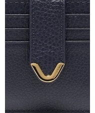 COCCINELLE DEW Leather card holder with coin purse midnight blue - Women&rsquo;s Wallets - 3