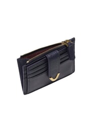 COCCINELLE DEW Leather card holder with coin purse midnight blue - Women&rsquo;s Wallets - 4