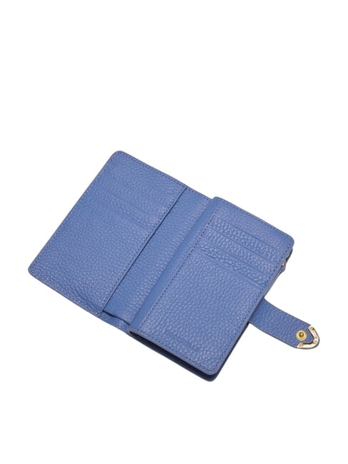DEW Medium hammered leather wallet blue - Women&rsquo;s Wallets