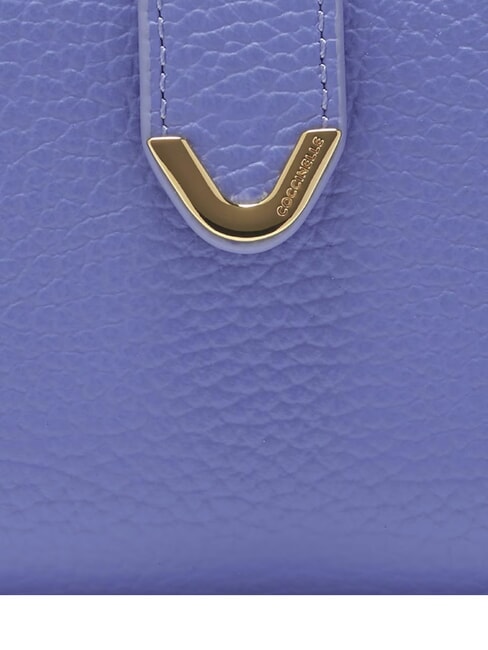 DEW Medium hammered leather wallet blue - Women&rsquo;s Wallets