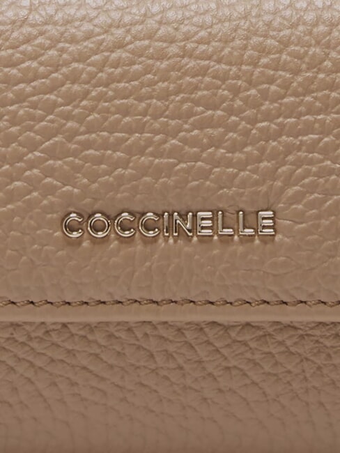 METALLIC SOFT Hammered leather card holder skin - Women’s Wallets