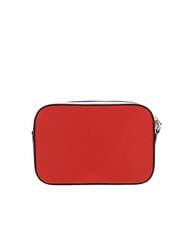 COCCINELLE TEBE TRICOLOR Mini shoulder bag in hammered leather gazpacho - Women&rsquo;s Bags - 3