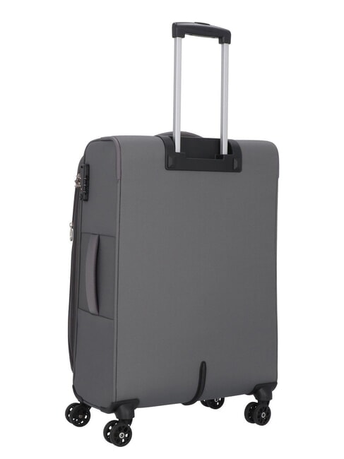 FUN CRUISE Set of 3 trolleys: cabin+medium, large exp grey/orange - Trolley Set