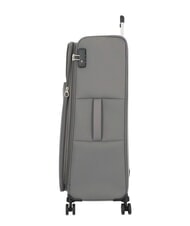 AMERICAN TOURISTER FUN CRUISE Large expandable trolley grey/orange - Semi-rigid Trolley Cases - 4