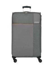 AMERICAN TOURISTER FUN CRUISE Large expandable trolley grey/orange - Semi-rigid Trolley Cases - 6