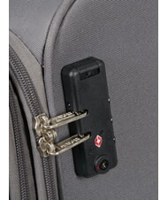 AMERICAN TOURISTER FUN CRUISE Large expandable trolley grey/orange - Semi-rigid Trolley Cases - 7