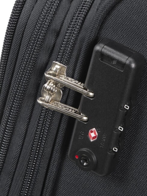 FUN CRUISE Set of 3 trolleys: cabin+medium, large exp BLACK / RED - Trolley Set