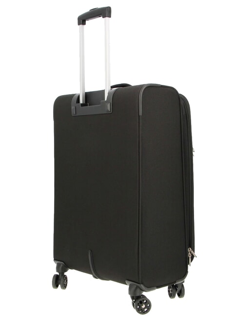 FUN CRUISE Large expandable trolley BLACK / RED - Semi-rigid Trolley Cases