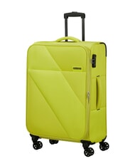 AMERICAN TOURISTER SUN BREAK Set of 3 trolleys: cabin+medium, large exp lime - Trolley Set - 4