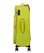 AMERICAN TOURISTER SUN BREAK Large expandable trolley lime - Semi-rigid Trolley Cases - 4