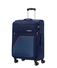 AMERICAN TOURISTER SKY SURFER Set of 3 expandable trolleys: cabin, medium and large DARKNAVY - Trolley Set - 4