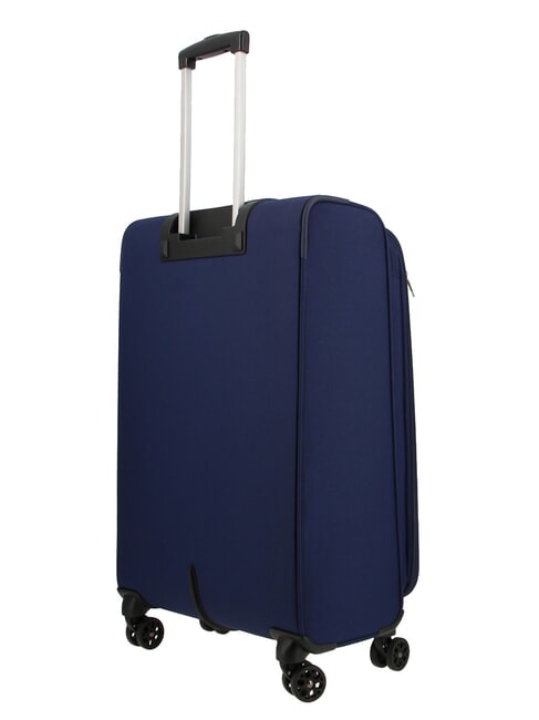 SKY SURFER Large expandable trolley DARKNAVY - Semi-rigid Trolley Cases