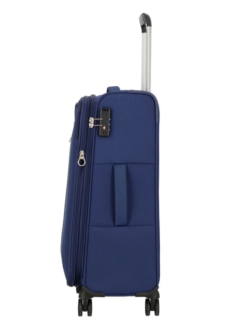 SKY SURFER Medium expandable trolley DARKNAVY - Semi-rigid Trolley Cases