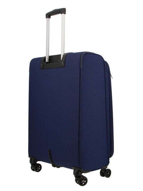 SKY SURFER Medium expandable trolley DARKNAVY - Semi-rigid Trolley Cases