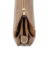 BIASIA FEATHER SMALL Small leather shoulder bag taupe - Women’s Bags - 3