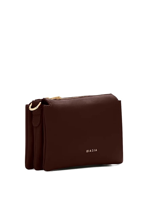 FEATHER SMALL Small leather shoulder bag dark - Women’s Bags