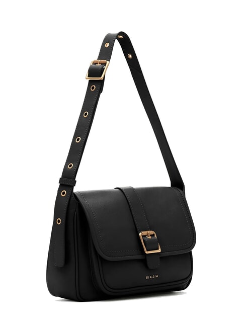 FACTOR Leather shoulder bag black - Women’s Bags