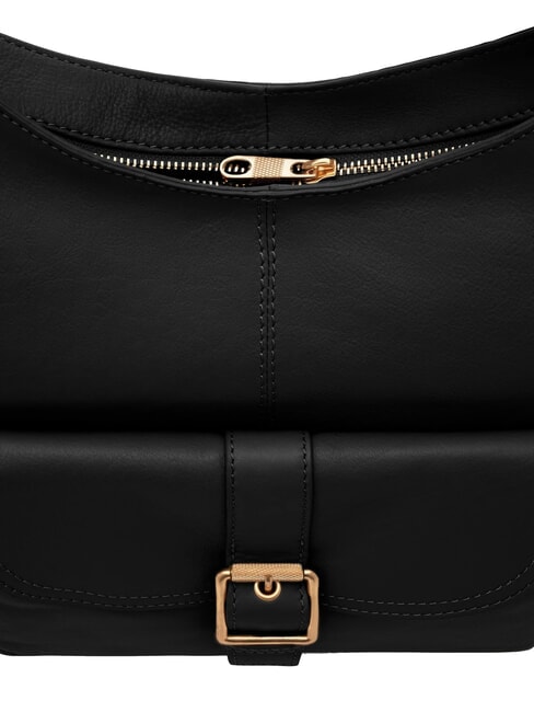FACTOR Leather cargo shoulder bag black - Women’s Bags