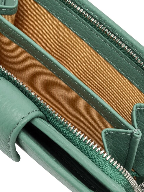 WALLETS Leather wallet sky - Women’s Wallets