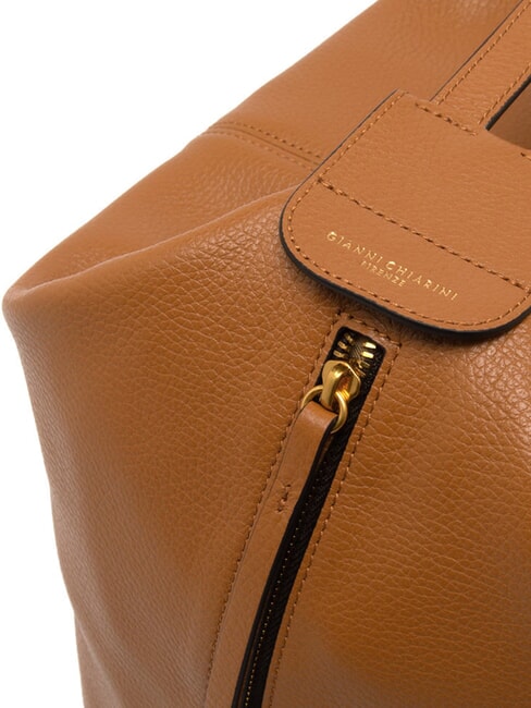 GUIA Shoulder bag / Backpack, leather caramel - Women’s Bags