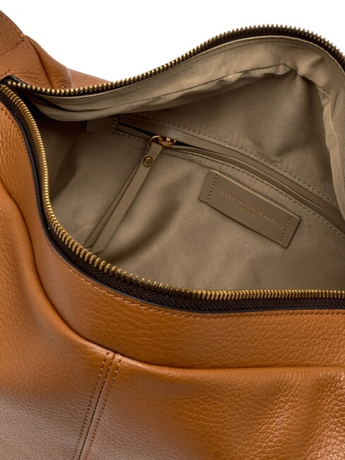 GUIA Shoulder bag / Backpack, leather caramel - Women’s Bags