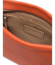 GIANNI CHIARINI BRENDA Leather bag with shoulder strap coral - Women’s Bags - 3