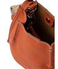 GIANNI CHIARINI DORY Shoulder bucket bag, with shoulder strap coral-nature - Women’s Bags - 5