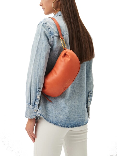 MATILDE Shoulder bag, leather coral - Women’s Bags