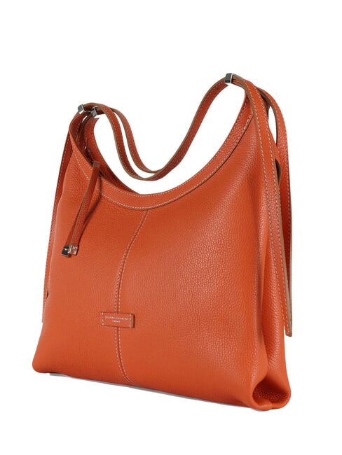 NORMA Leather Hobo Shoulder Bag coral - Women&rsquo;s Bags