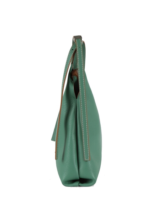 NORMA Leather Hobo Shoulder Bag mint - Women’s Bags
