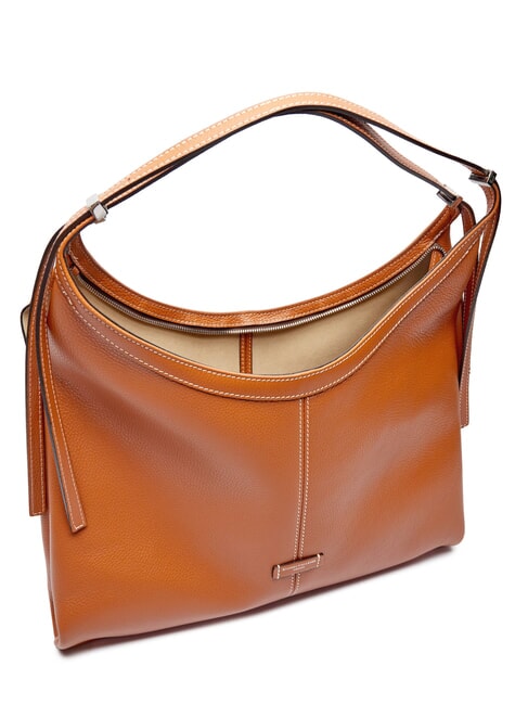 NORMA Shoulder bag, leather caramel - Women’s Bags