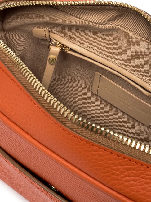 NINA Leather camera case bag coral - Women’s Bags