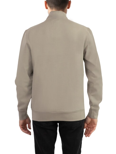 COUNTED Full zip sweatshirt coffee cream - Sweatshirts