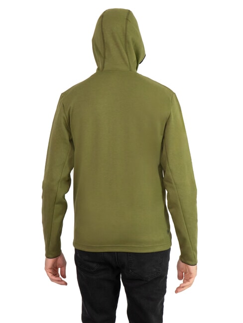 SCI REASON Full zip thermal sweatshirt with hood musk - Sweatshirts