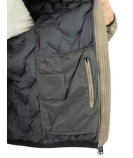 COLMAR DASHED Down filled comforter muddy volcano - Men's down jackets - 4