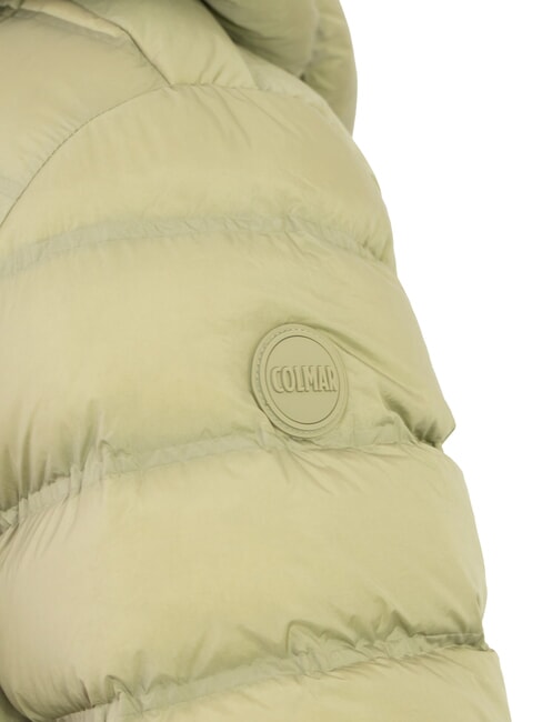 MINIMAL Down jacket with hood muddy-arizona - Men's down jackets