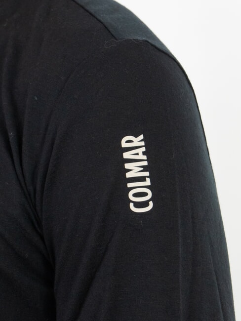 SCI FRONTIER Long-sleeved crew neck thermal T-shirt black - T-shirt