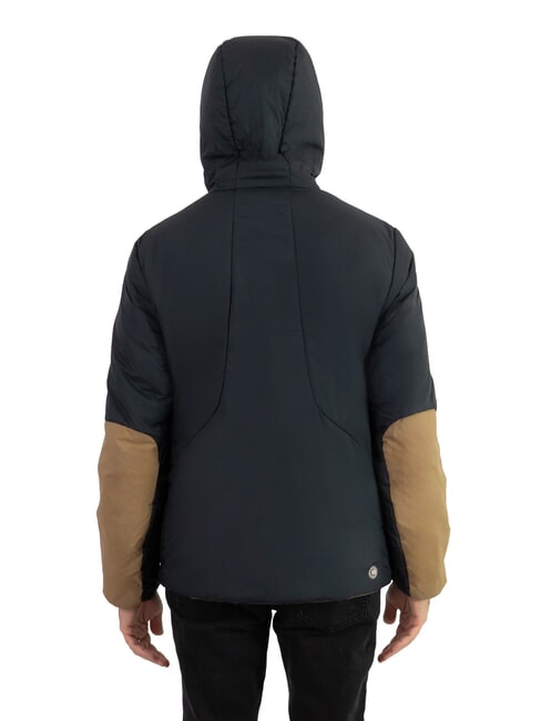 SCI JUMP Reversible hooded windbreaker teddy-black - Men's Jackets