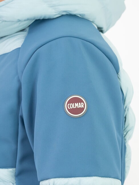 NEW WARRIOR Down jacket with hood darkblue-polar - Men's down jackets