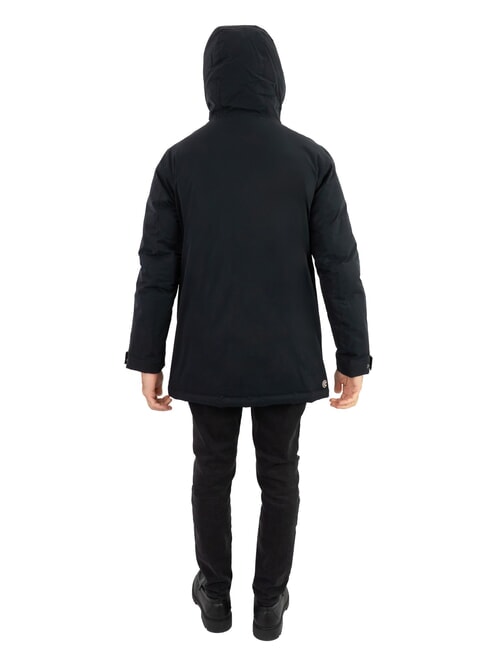 ENDURANCE Down jacket with hood black - Men's down jackets