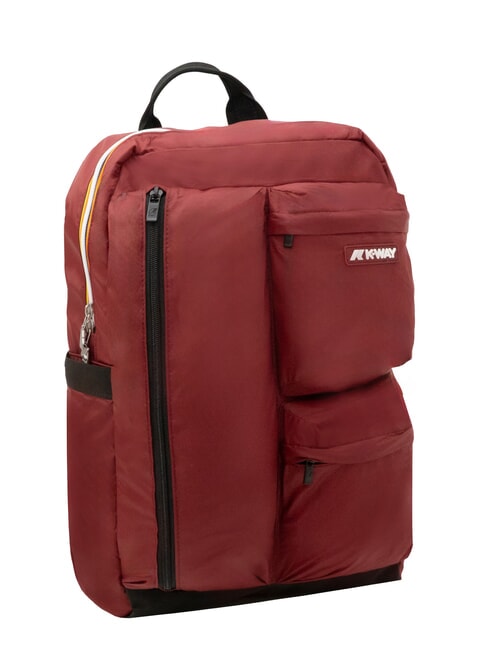 AMBERT 15.6" laptop backpack red syrah - Laptop backpacks
