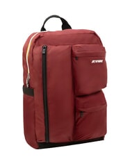 KWAY AMBERT 15.6" laptop backpack red syrah - Laptop backpacks - 4
