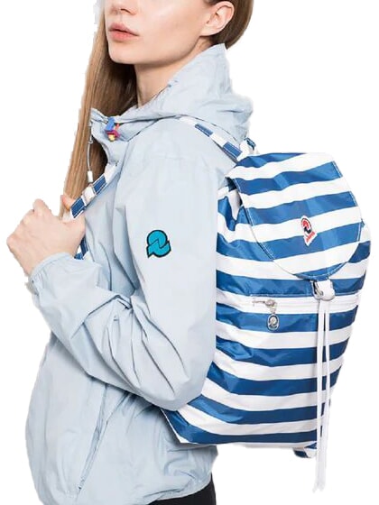 MINISAC VINTAGE Foldable backpack olympiablu - Backpacks & School and Leisure