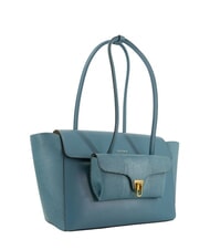 COCCINELLE DOUBLE BEAT Leather shoulder bag with clutch - Women’s Bags