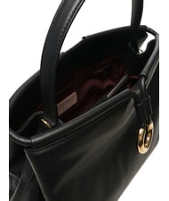 COCCINELLE LISBET Leather handbag with shoulder strap Black - Women’s Bags - 4