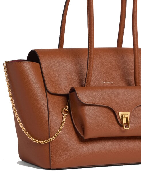 DOUBLE BEAT Shoulder bag cognac - Women’s Bags