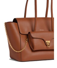 COCCINELLE DOUBLE BEAT Shoulder bag cognac - Women’s Bags - 4