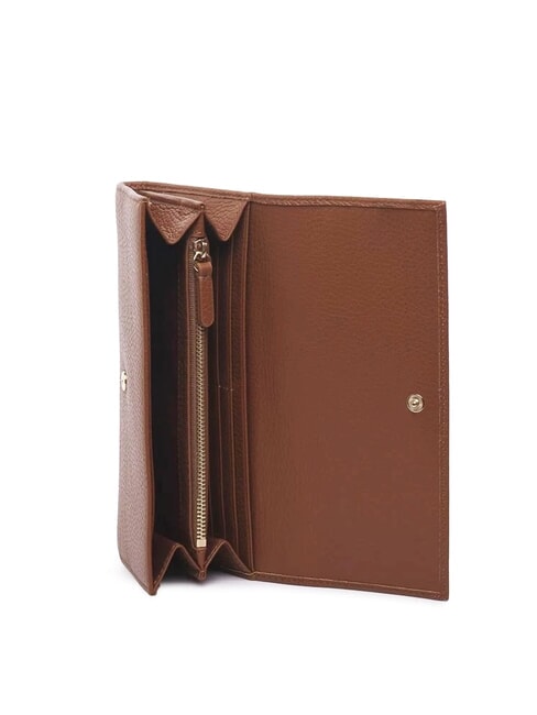 ANEMONE Large leather wallet cognac - Women’s Wallets