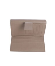 COCCINELLE METALLIC SOFT Large leather wallet warm taupe - Women’s Wallets - 2