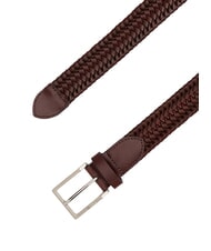 TOMMY HILFIGER OLIVER Leather belt coffee beans - Belts - 3